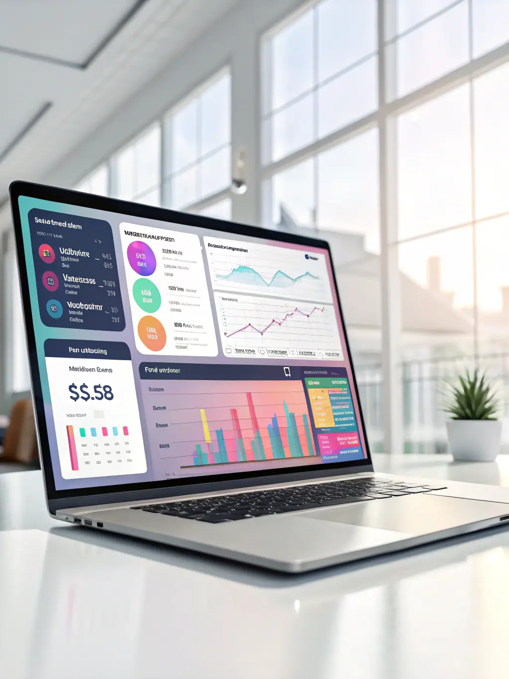 A screenshot of the C24 online banking platform, highlighting its comprehensive features for tracking spending and setting budgets.