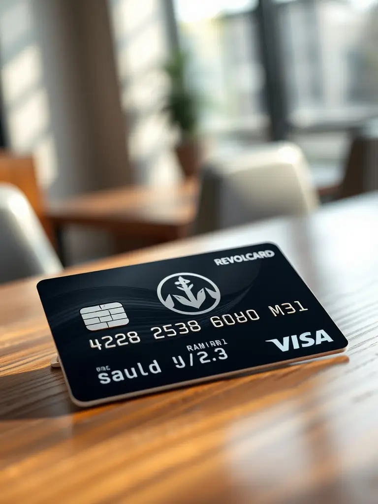 A close-up shot of a C24 debit card, emphasizing its modern design and security features.
